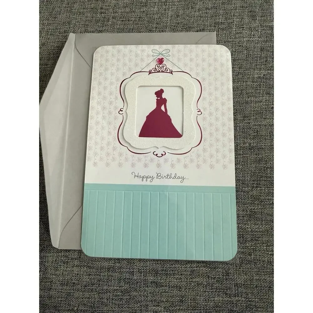 Hallmark Disney Birthday Greeting Card Cinderella Happy Birthday To My Favorite